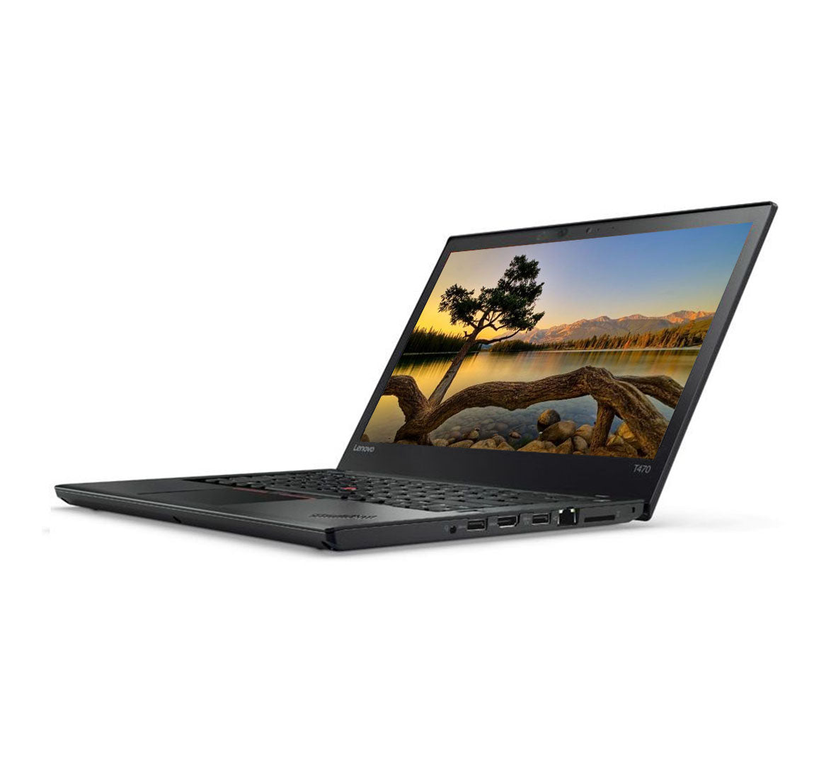 Lenovo ThinkPad T470 Business Laptop, Intel Core i7-7th Gen CPU, 8GB RAM, 256GB SSD, 14 inch Display, Windows