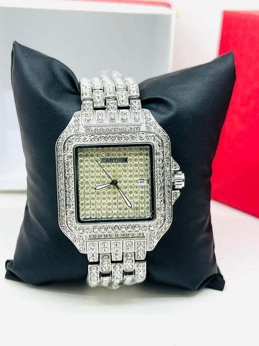 Exclusive Cartier Iced Out