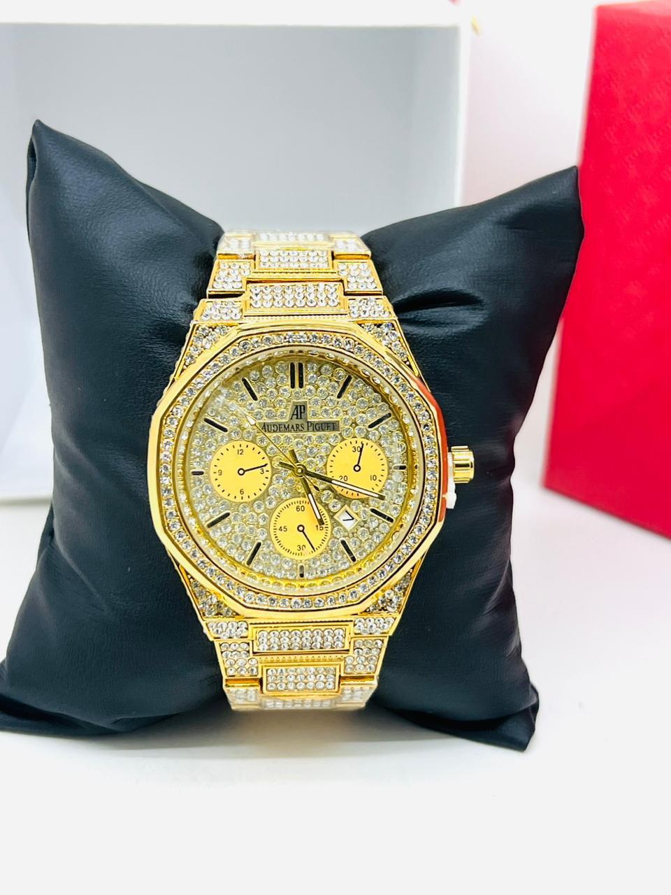 AUDEMARS PIGUET ROYAL OAK SELFWINDING YELLOW GOLD SILVER DIAL RARE