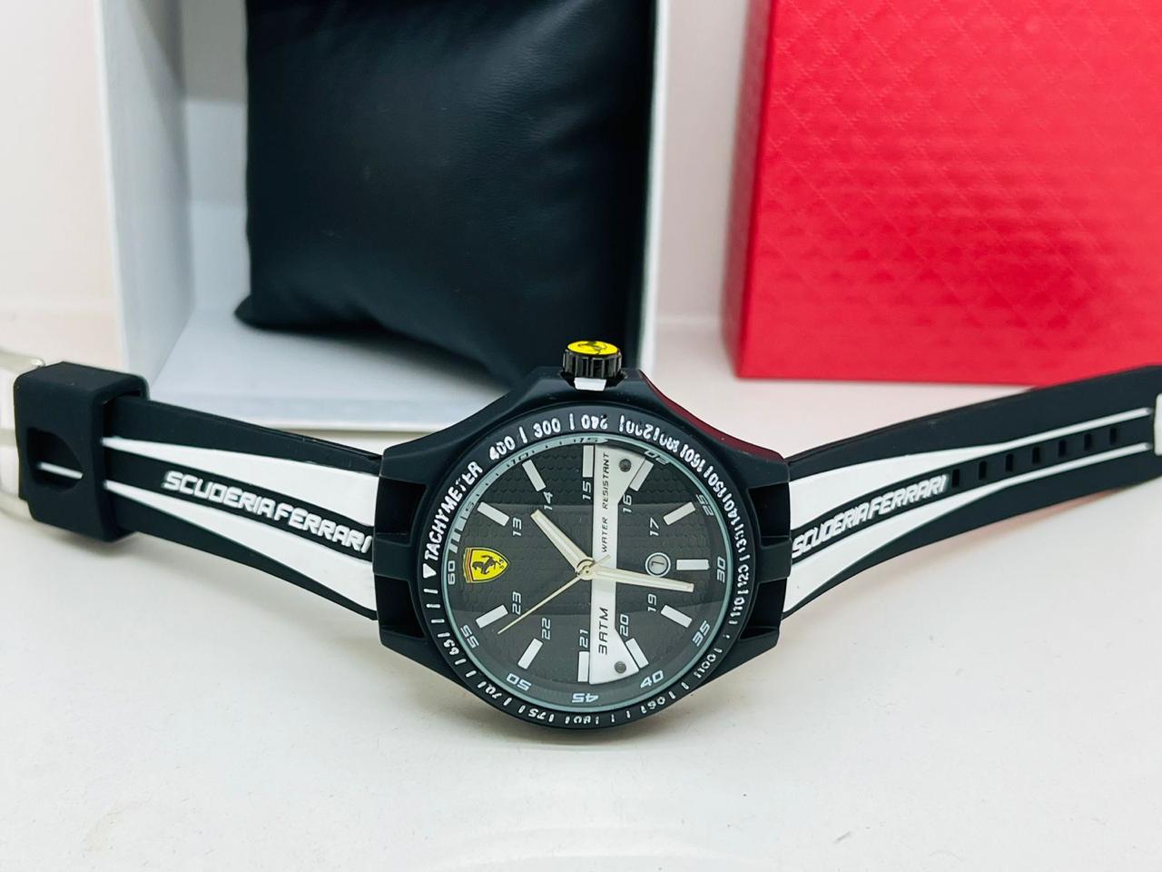 Scuderia Ferrari Redrev Men's Watch